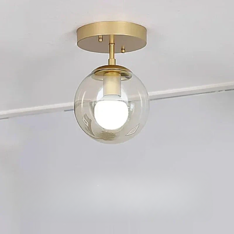 GlobeLumi - Modern Glass Ceiling Light