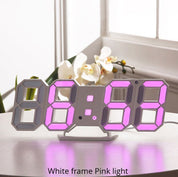 GloTime - LED Digital Multifunctional Wall Clock
