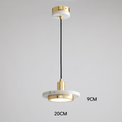 Sleek – Pendant Light in Modern Marble