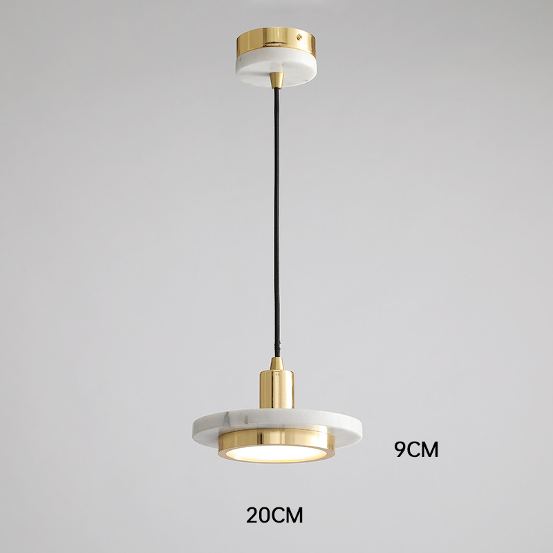 Sleek – Pendant Light in Modern Marble