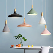 Macaron – Conical Metal Pendant Light