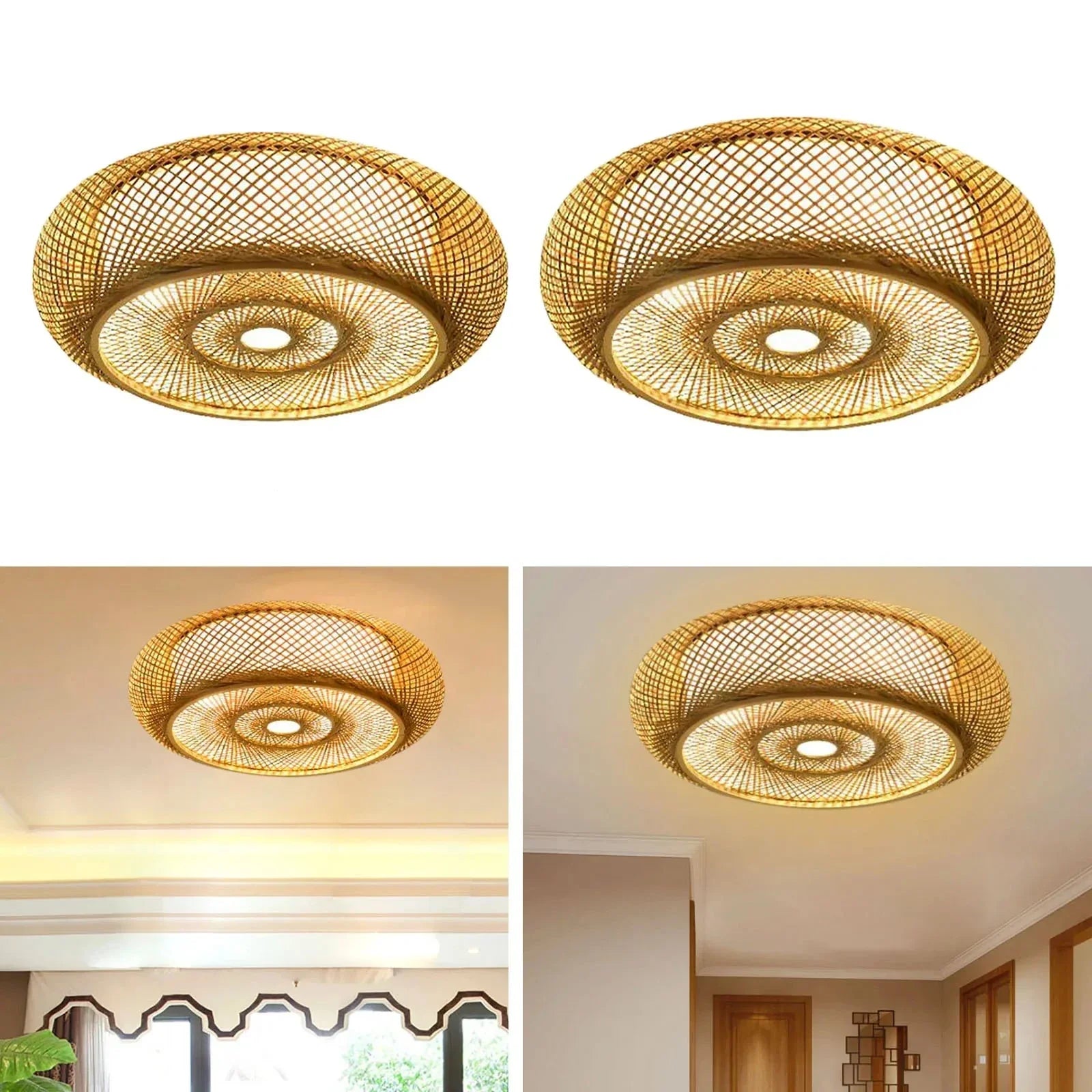 BambooAura - Zen Pendant Lamp made of Bamboo