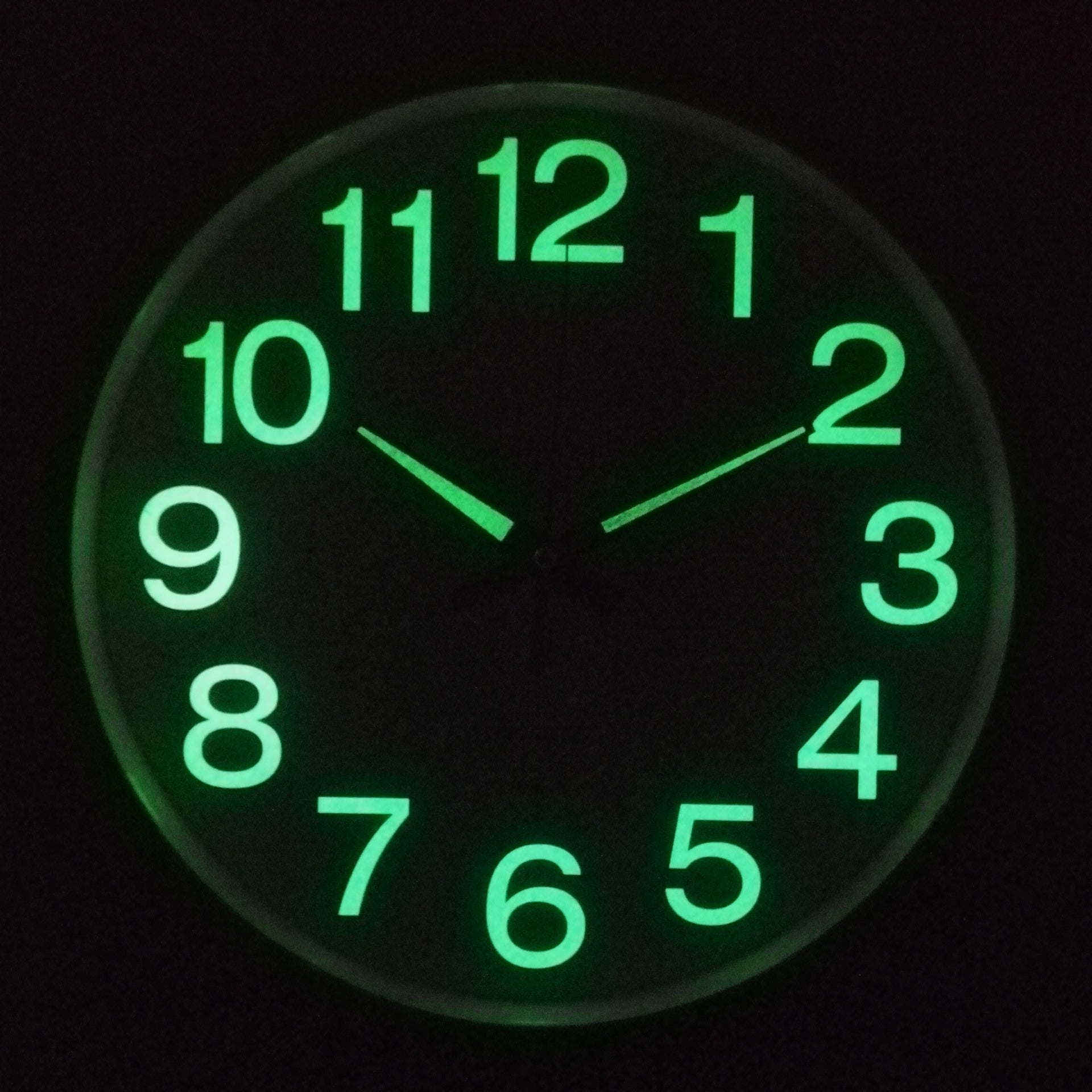 Illuminated Silent Wall Clock 30 cm