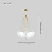 Glamora - Designer Pendant Light in Metal and Glass