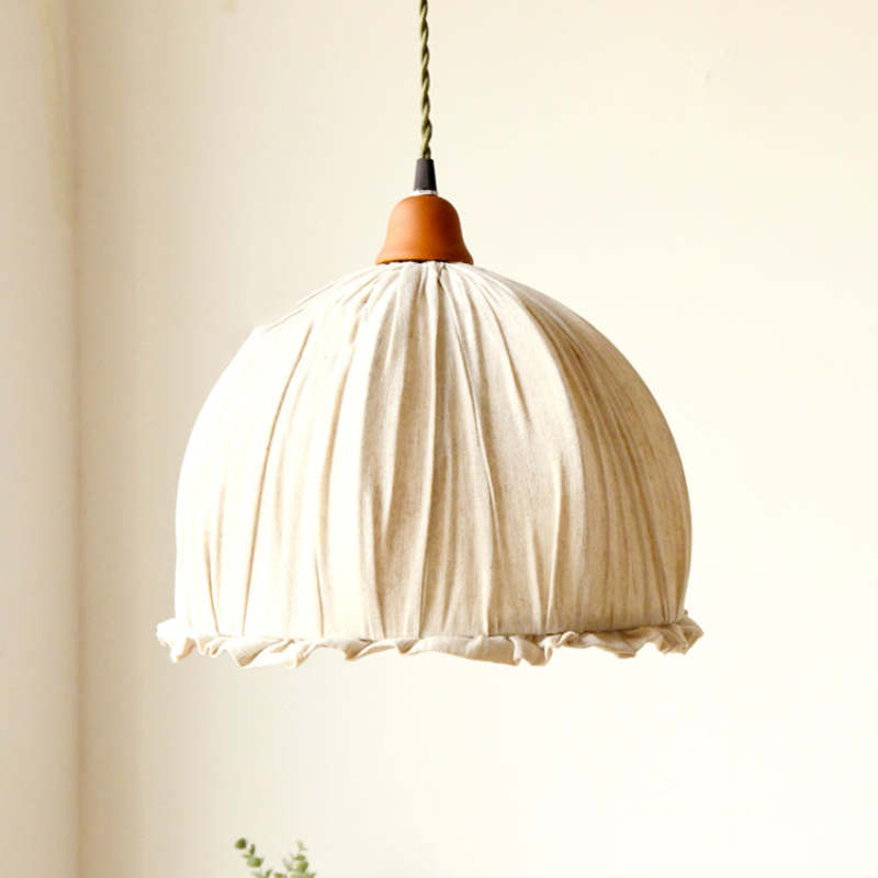 LuxeEco – Scandinavian Fabric Pendant Light