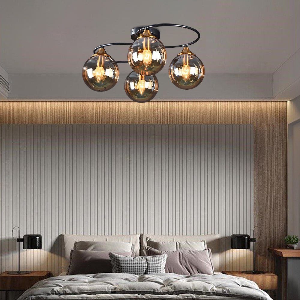 Valentina Vintage Round LED Ceiling Lamp