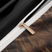 SafariGlow - Lion Print Duvet Cover Bedding Set