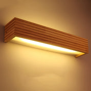 GlowWood - Rectangular Waterproof LED Nordic Wall Lamp Mirror Lighting