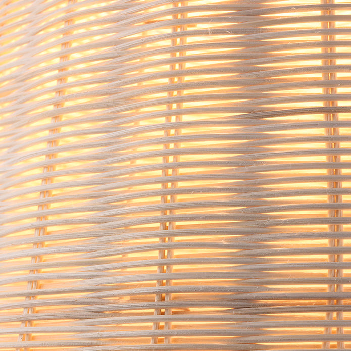 Rattan and Bamboo Pendant Light for the Kitchen