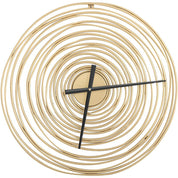 ShineStar - Stylish Wall Clock with Golden Elegance
