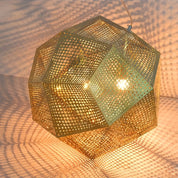 LightDesign - Geometric Round Pendant Lamp in Electrolytic Metal