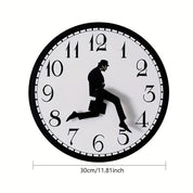 TimeChic - Ministry of Funny Running Wall Clock