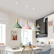 Macaron – Conical Metal Pendant Light