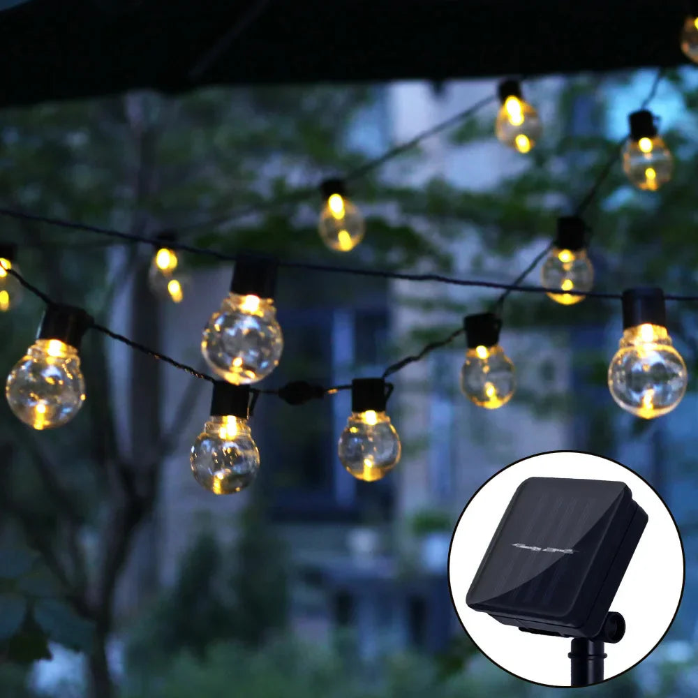 SOLARGARDEN - LED Solar String Lights for Outdoors