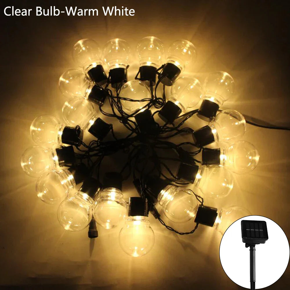 SOLARGARDEN - LED Solar String Lights for Outdoors