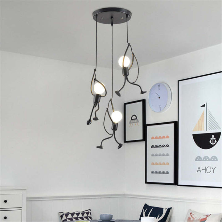 BrightHero - Retro Wall Lamp Iron Man for a Striking Interior