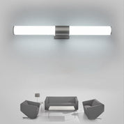 LuxBright - Modern minimalist cylindrical LED mirror wall lamp