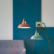 Morandi Modern LED Pendant Light in Metal for Colourful Living