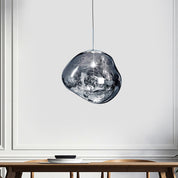 RadiantElegance – Modern Ceiling Light in Glass for the Kitchen