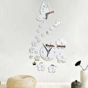 ButterflyGarden - Beautiful Butterfly Garden Wall Clock