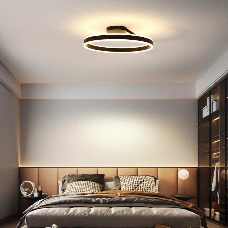 ArishaGlow - Elegant LED Ceiling Light in Gold and Metal