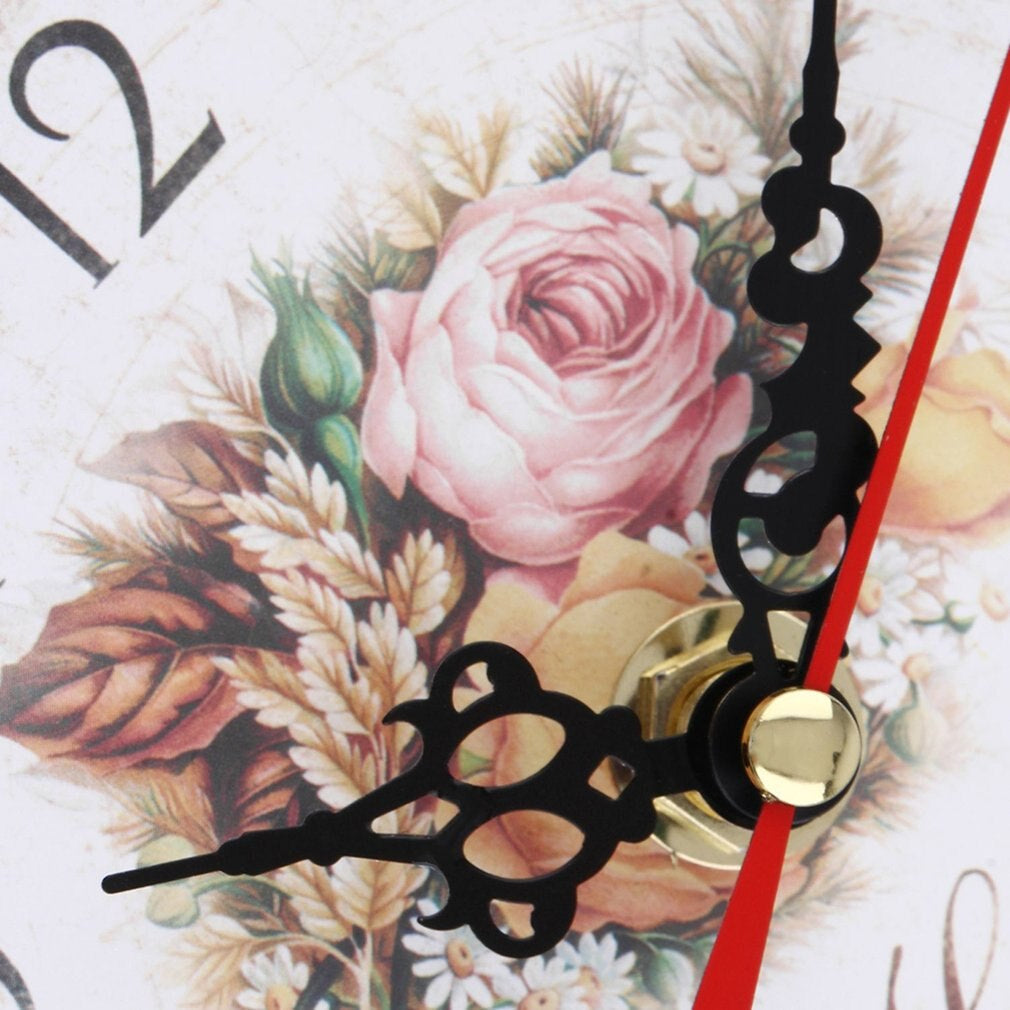 FloraButterfly - Beautiful Flower and Butterfly Wall Clock
