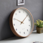 Wooden Wall Clock "Scandinavian Simplicity"