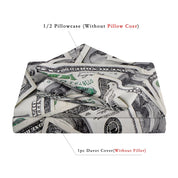 StyleKids - Kids Rich Dollars Duvet Cover Bedding Set for Children's Room Teenagers