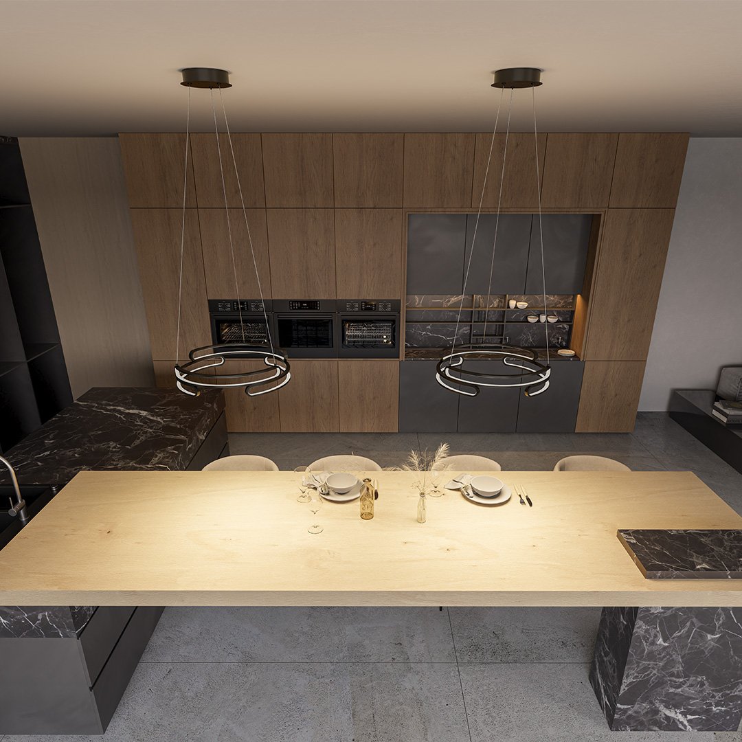 Metalis - Elegant Metal Pendant Light