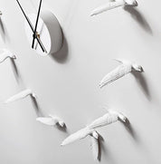 Bird Flight - Stylish Wall Clock with Swallow Design