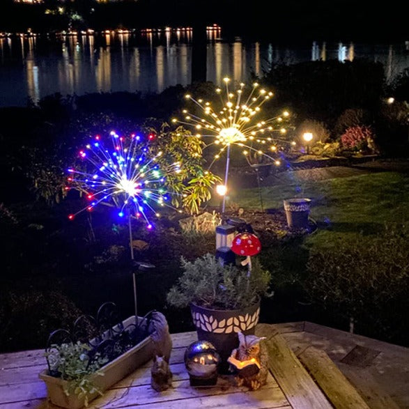 Solarsparks - Solar Lamps for Outdoors in Firework Style