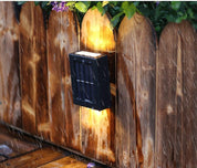 Solar Powered Outdoor Patio Wall Lamp