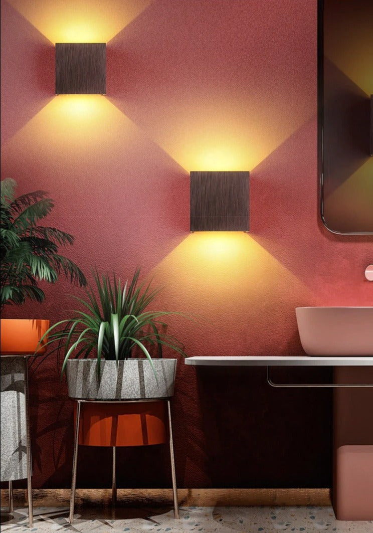 LED Aluminium Wall Lamp for Bedroom Living Room Hallway Accent Lighting
