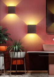 LED Aluminium Wall Lamp for Bedroom Living Room Hallway Accent Lighting