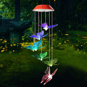 Flutterlights - Decorative Solar Lamps with Butterfly Patterns