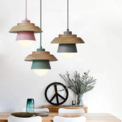 Wooden Pendant Lights from Scandinavia