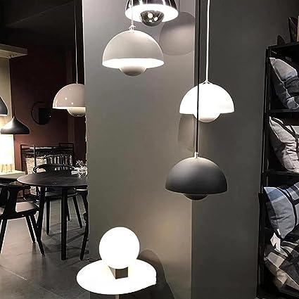 Half-Round Scandinavian Pendant Light Macaron