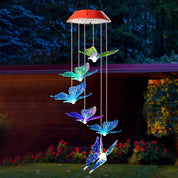 Flutterlights - Decorative Solar Lamps with Butterfly Patterns