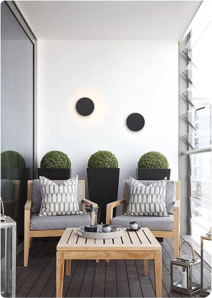 EcoRound - Sustainable LED Wall Light for Outdoors