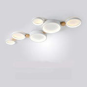 ChicLumineux - Ceiling Light in White and Grey Metal