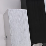 LumiLuxe - Rectangular LED Up and Down Lights Modern Wall Lamps