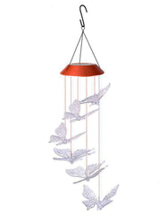 Flutterlights - Decorative Solar Lamps with Butterfly Patterns