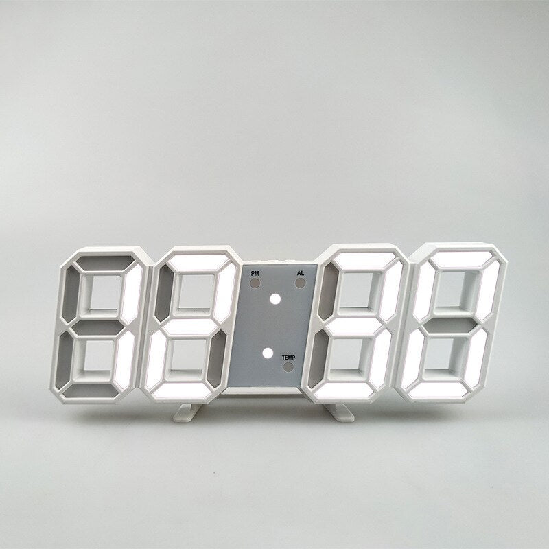 GlowMaster - LED Digital Wall Clock with Modern Features