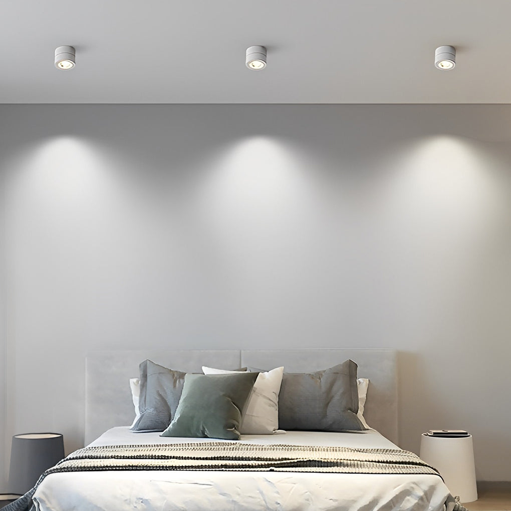 LichtVisie - Round Foldable Adjustable LED Nordic Spotlight Recessed Ceiling Light