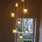 AmberSphere - Elegant Pendant Light