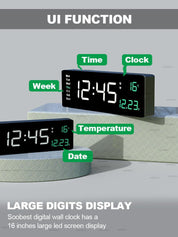 Colourful Digital Clock