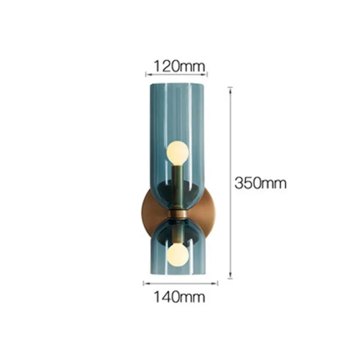 DuoGlow – Glass LED Wall Lamp