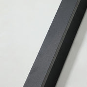 Edge Modern Design LED Wall Lamps Black Metal for Garden and Hall