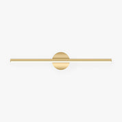 Leigh Modern Round/Square LED Wall Light Black/Gold Metal/Silicone Living/Sleeping/Bathroom