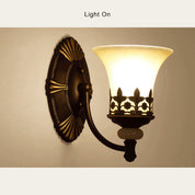 LuminoGlow - Retro Wall Lamp with Double Lamp Shades